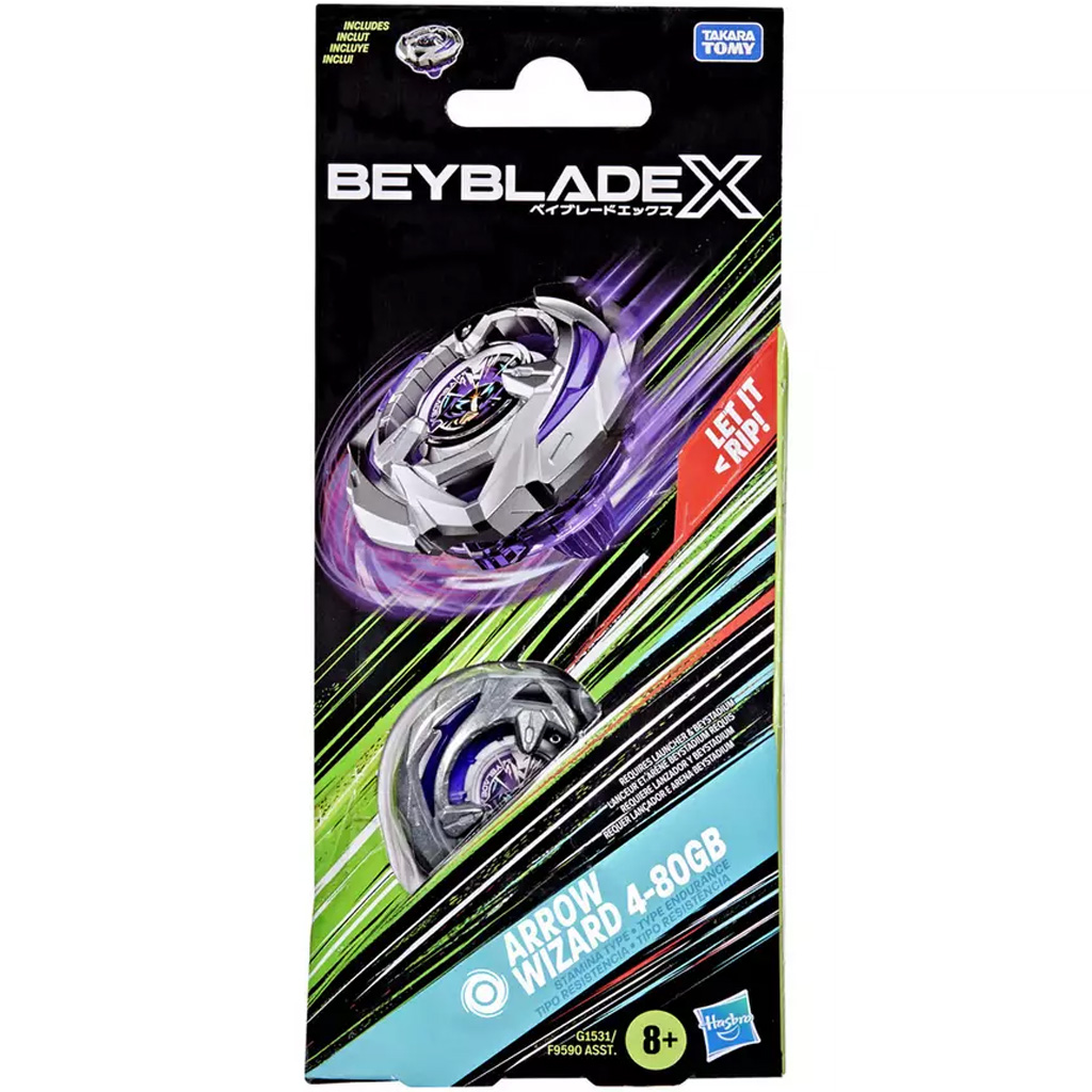 Beyblade X Booster: Arrow Wizard 4-80GB Kreisel - Hasbro