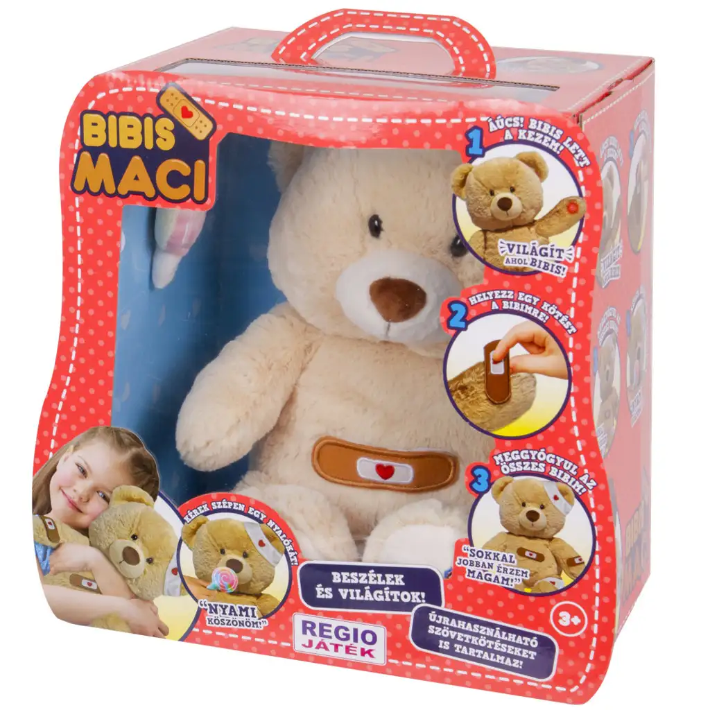 Bibis Bär Plüschbär mit Licht und Ton