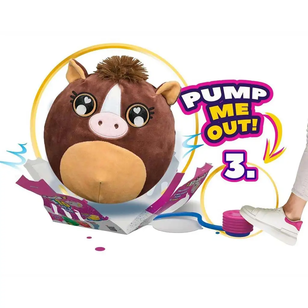 Biggies: Aufblasbares XXL Plüschpferd kép 3