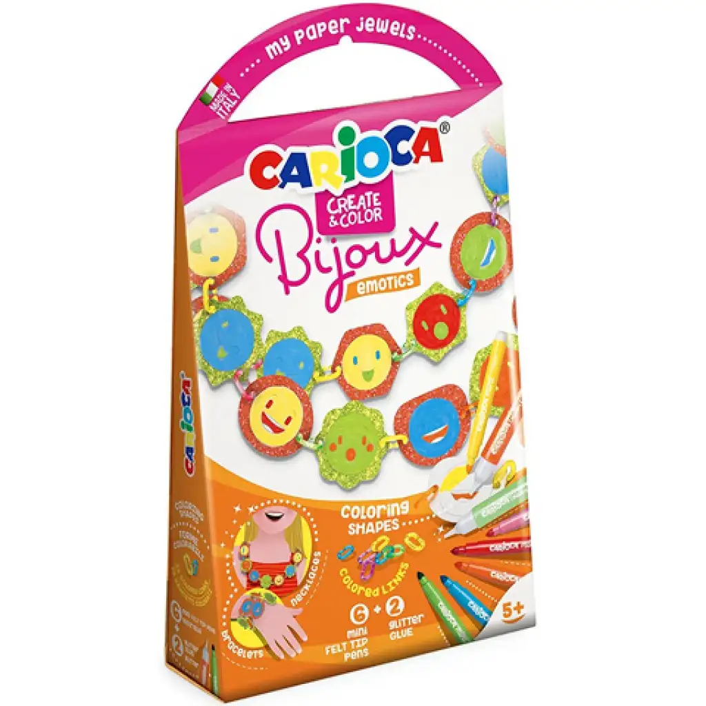 Bijoux Emotics Schmuckherstellungs-Kreativset - Carioca