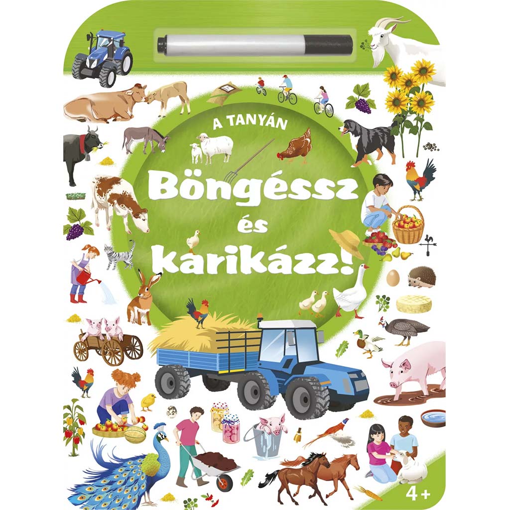 Blättere und kreise ein – Auf dem Bauernhof