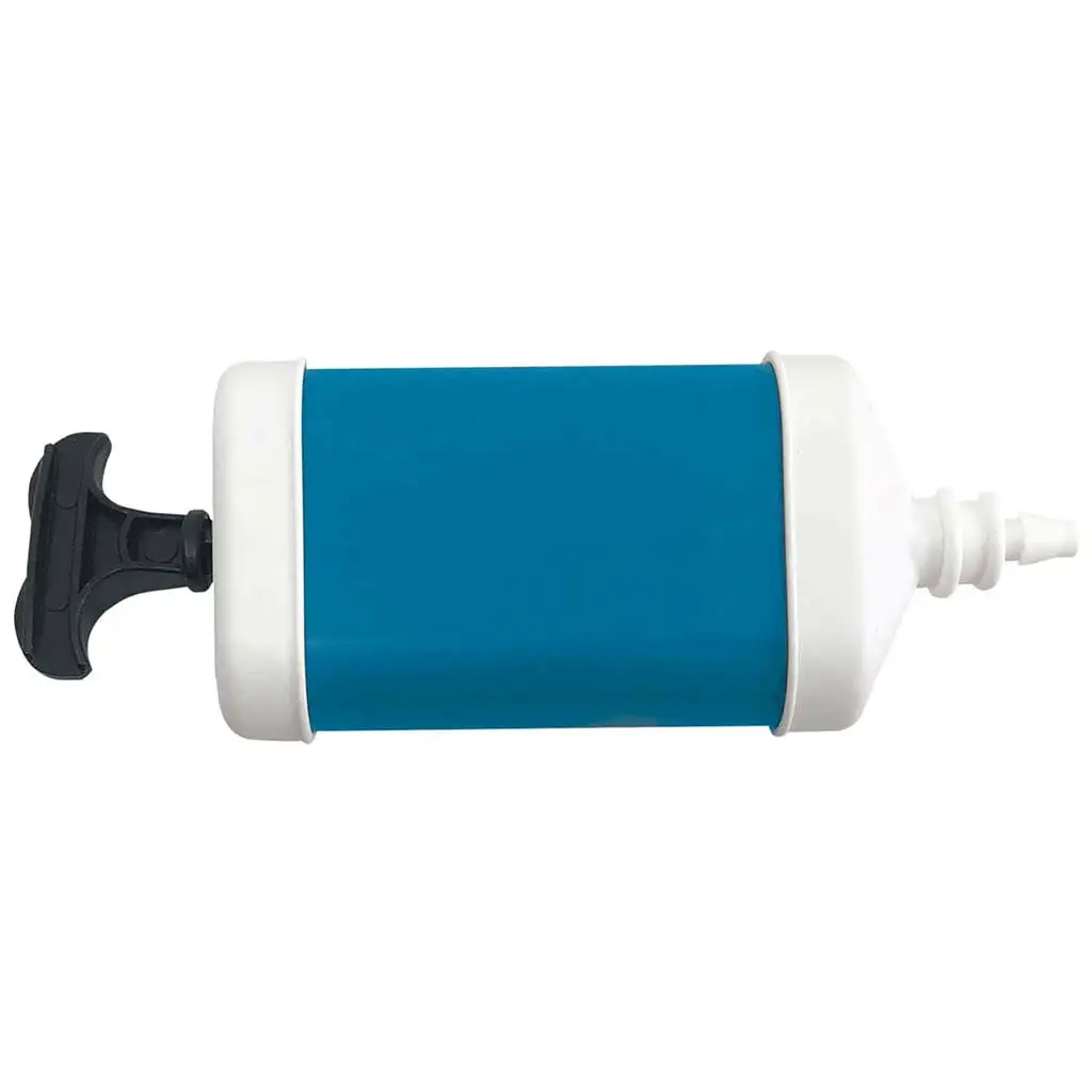 Blaue Ballonpumpe – Handaufbläser
