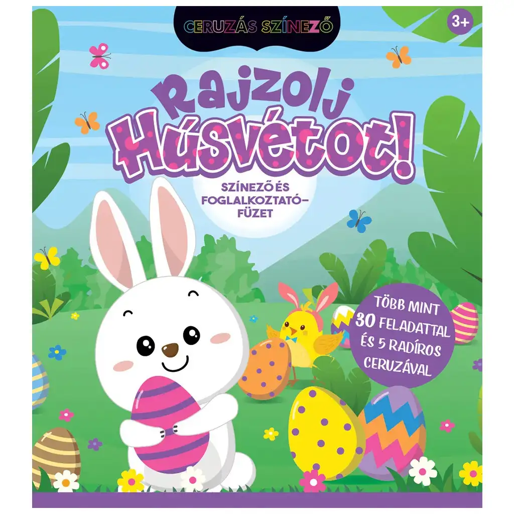 Bleistift-Malbuch - Zeichne Ostern!