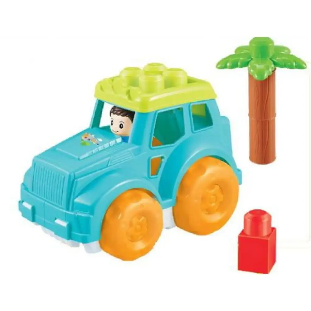 Blocks Maxi: Geländewagen-Bausatz 10-teiliges Set