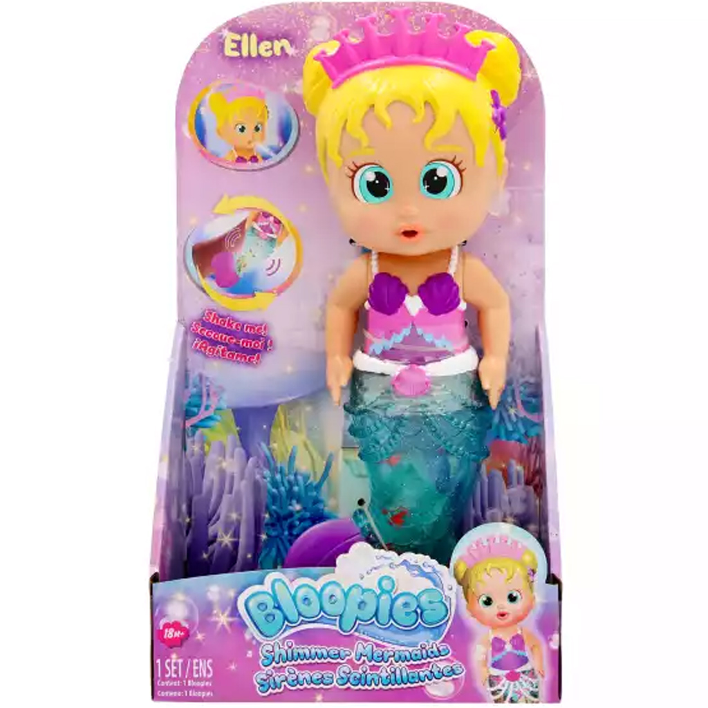 Bloopies: Lustiges Meerjungfrauenbaby mit glitzernder Flosse – Ellen