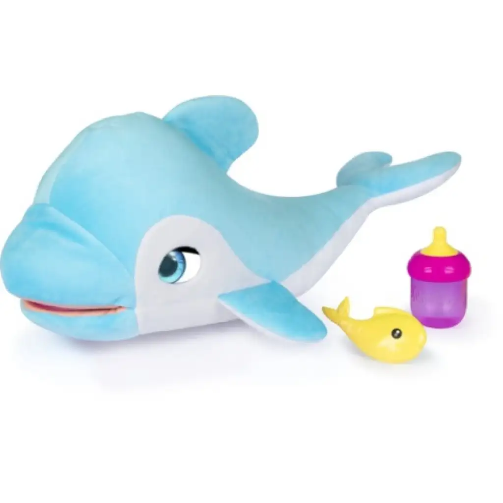 BluBlu interaktiver Plüsch-Baby-Delfin kép 3