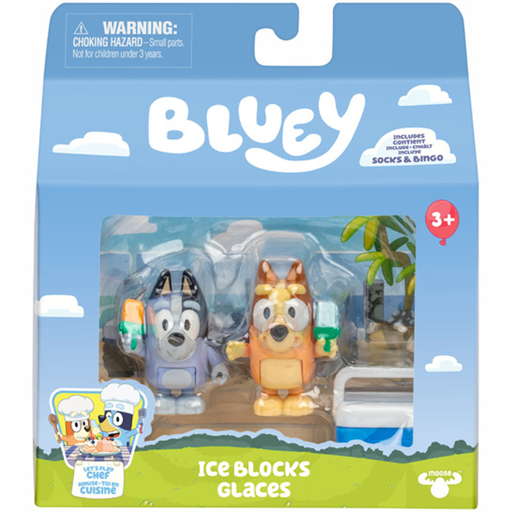 Bluey: Doppel-Figurenpack - Eiscreme