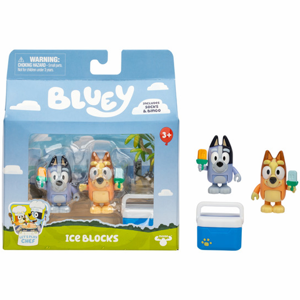 Bluey: Doppel-Figurenpack - Eiscreme kép 2