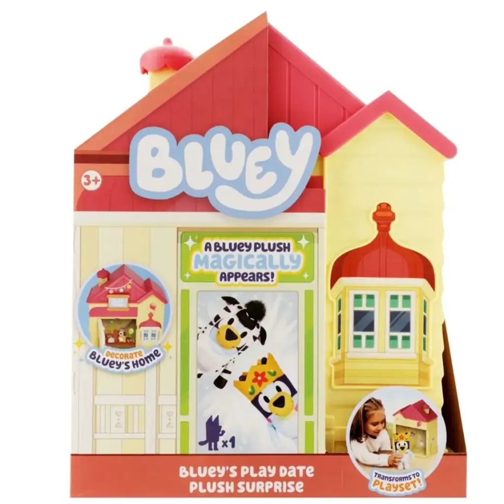 Bluey Haus Überraschung mit Plüsch