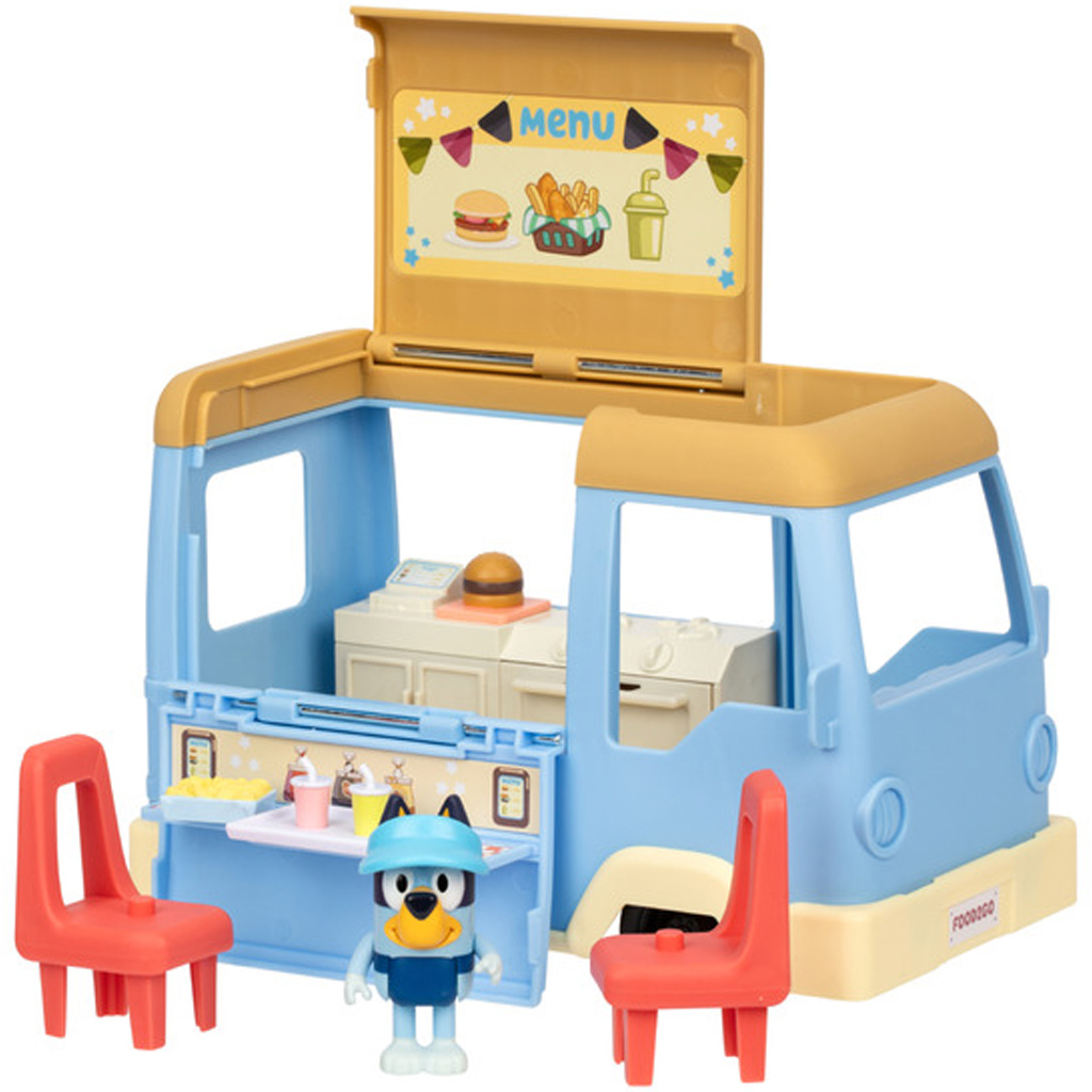 Bluey: Imbisswagen-Spielset mit Bluey-Figur kép 2