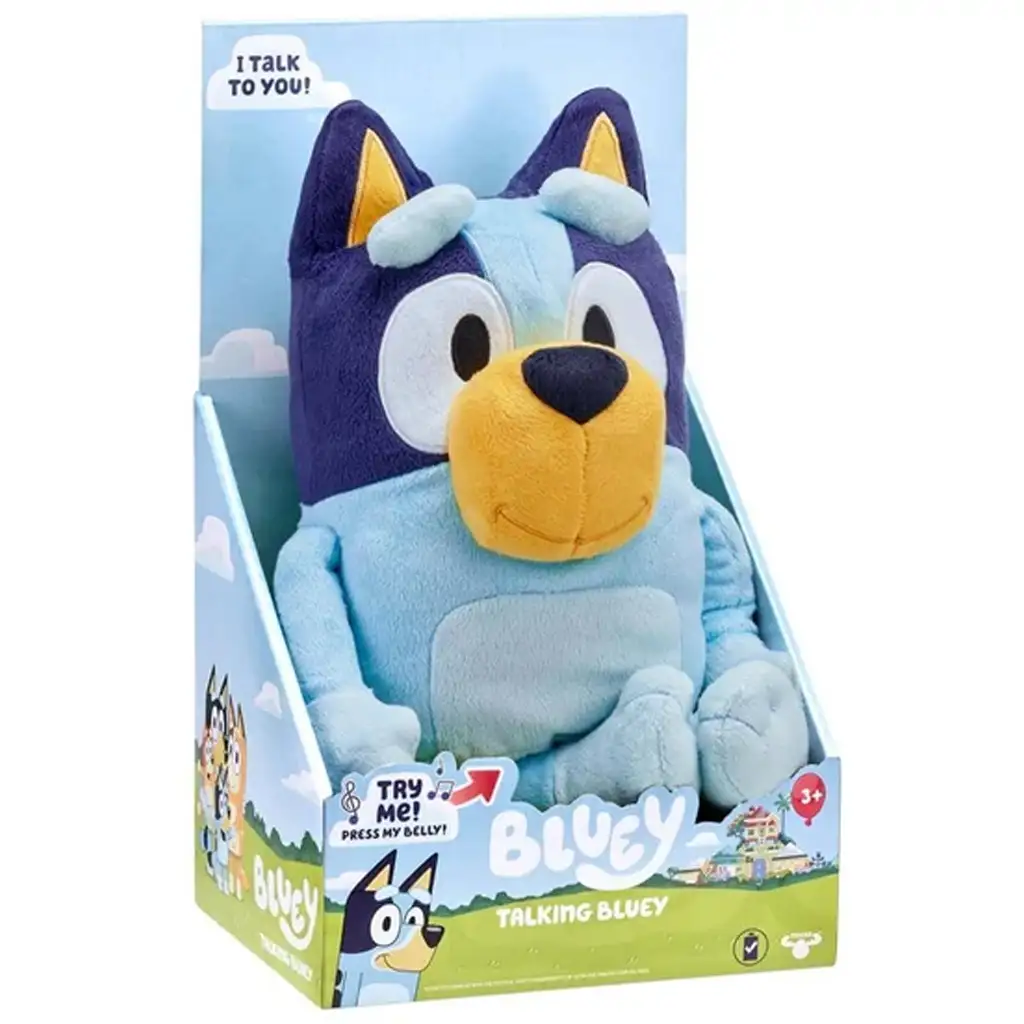 Bluey sprechende Plüschfigur 33cm