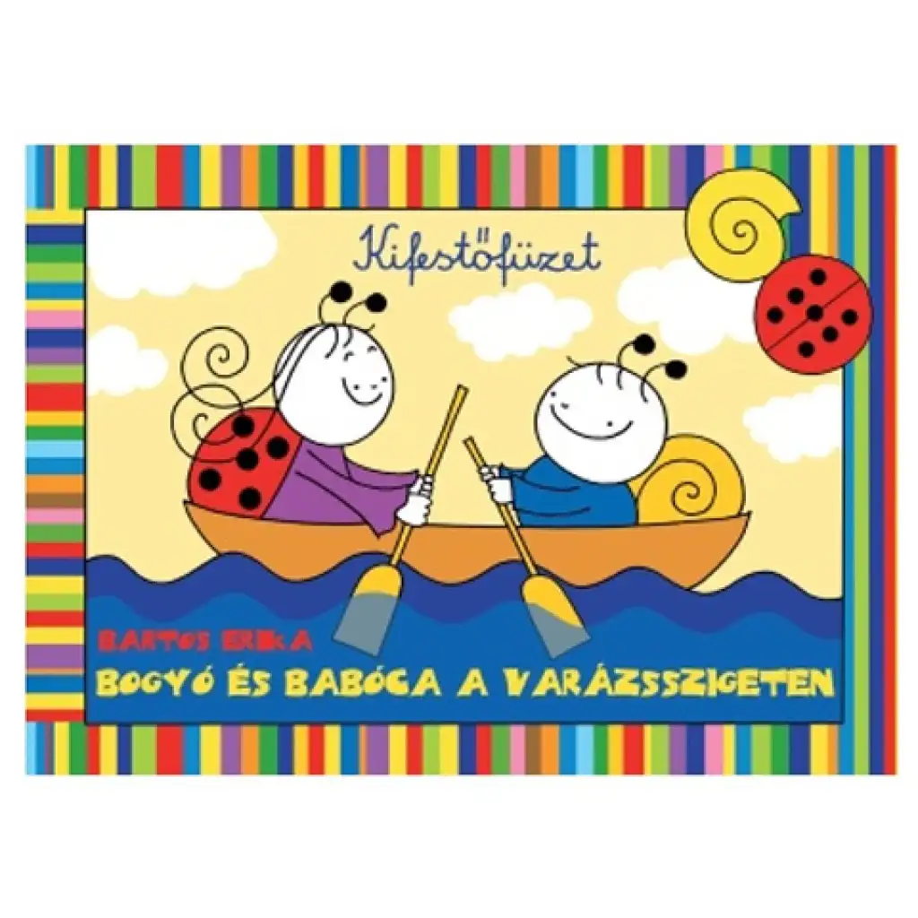 Bogyó und Babóca auf der Zauberinsel - Malbuch - Pagony