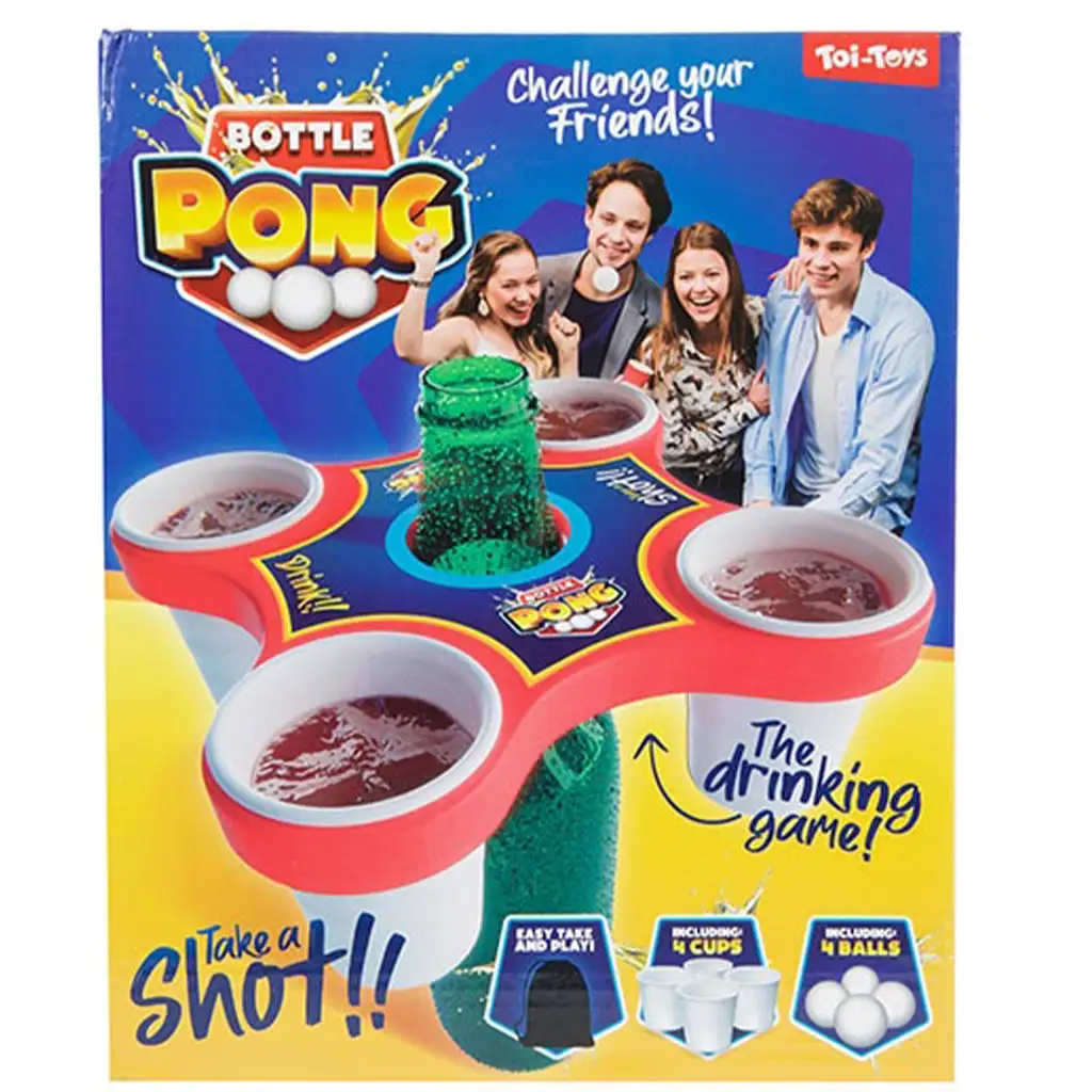 Bottle Pong Bierpong Party Gesellschaftsspiel