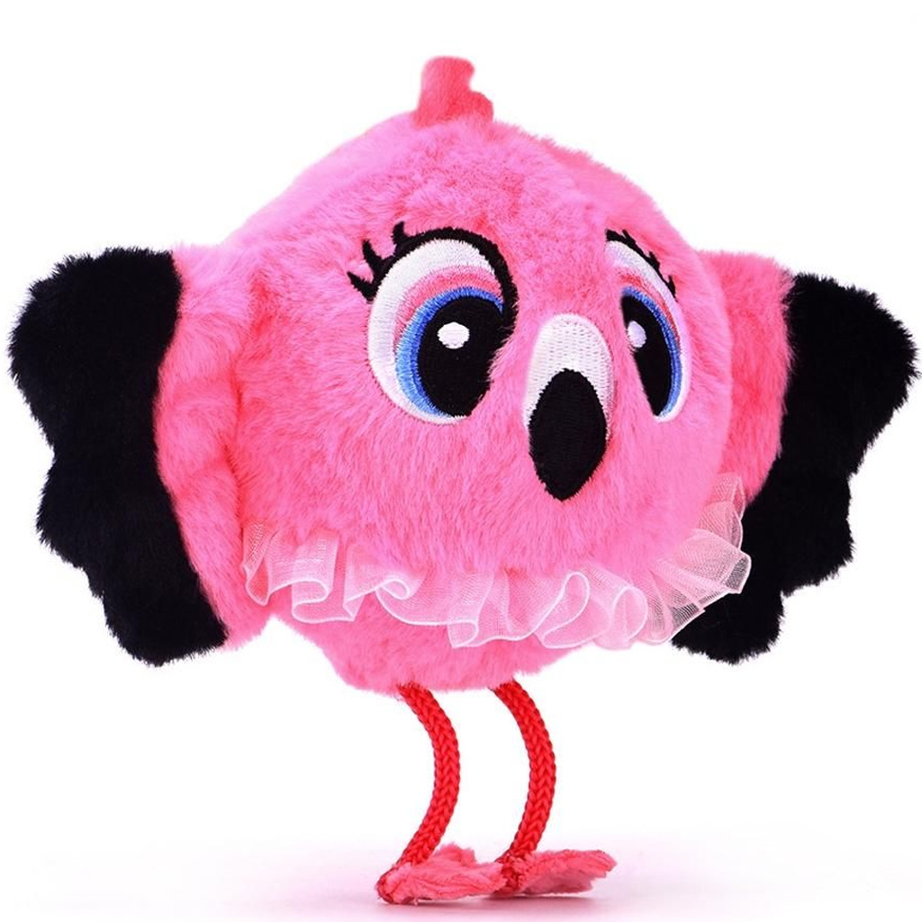 Bouncibles: Hüpfender Plüschball - Mimi, der rosa Flamingo kép 2