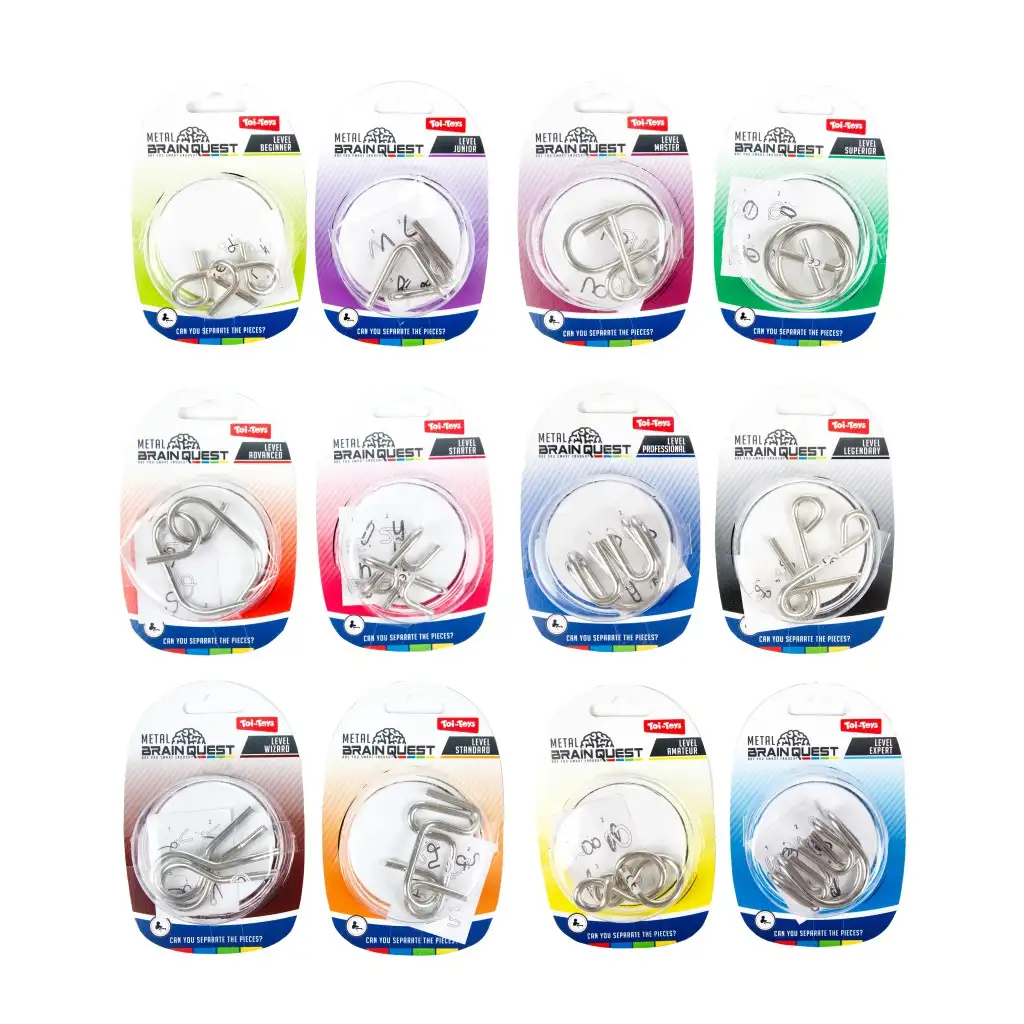 Brain Quest Geduldspiel in verschiedenen Ausführungen 1 Stück kép 1
