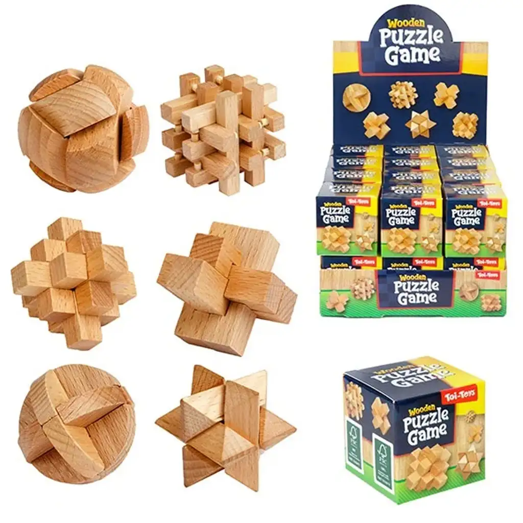 Brain Quest Holzpuzzle in verschiedenen Varianten 1 Stück