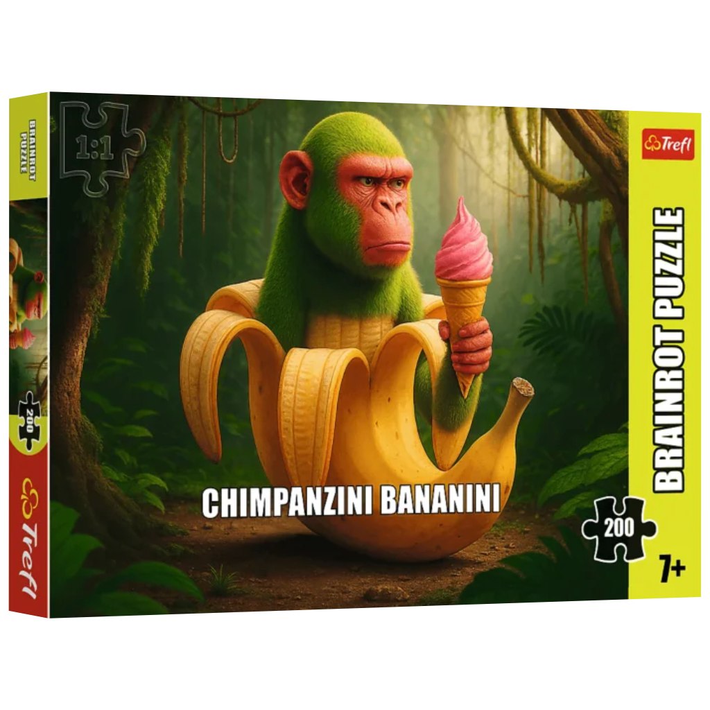Brainrot: Chimpanzini Bananini 200-teiliges Puzzle