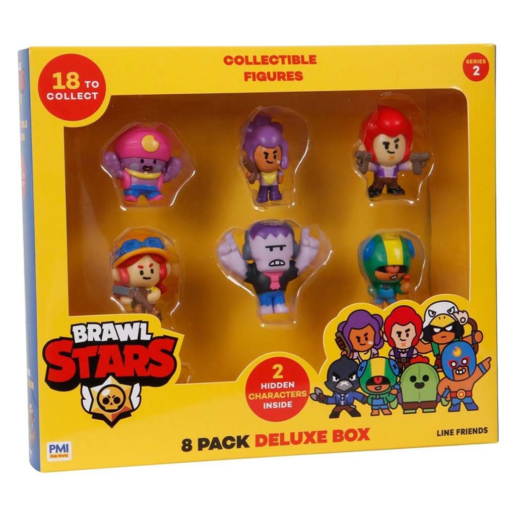 Brawl Stars Minifiguren im Set, 8 Stück im Karton