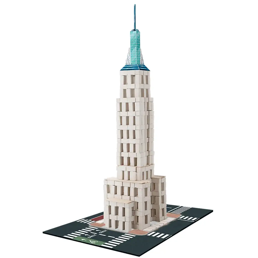 Brick Trick Bauen mit Ziegeln: Empire State Building XL Bauset - Trefl kép 3