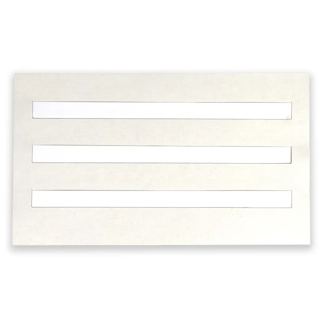 Buchstabenschiene 20x11,5cm