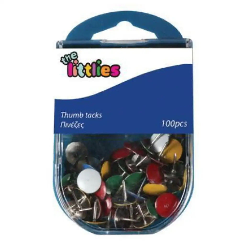 Bunte Reißzwecken 100er-Set