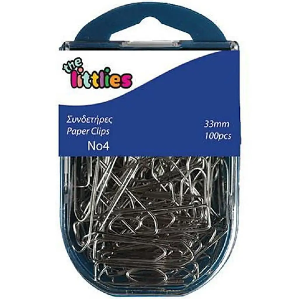 Büroklammern in Kunststoffbox 33mm 100 Stück