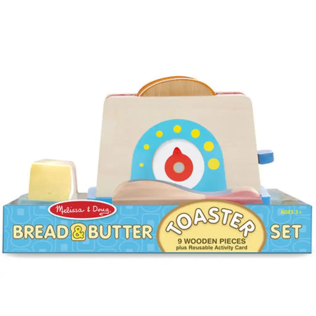 Butter- und Toastspielset aus Holz - Melissa & Doug