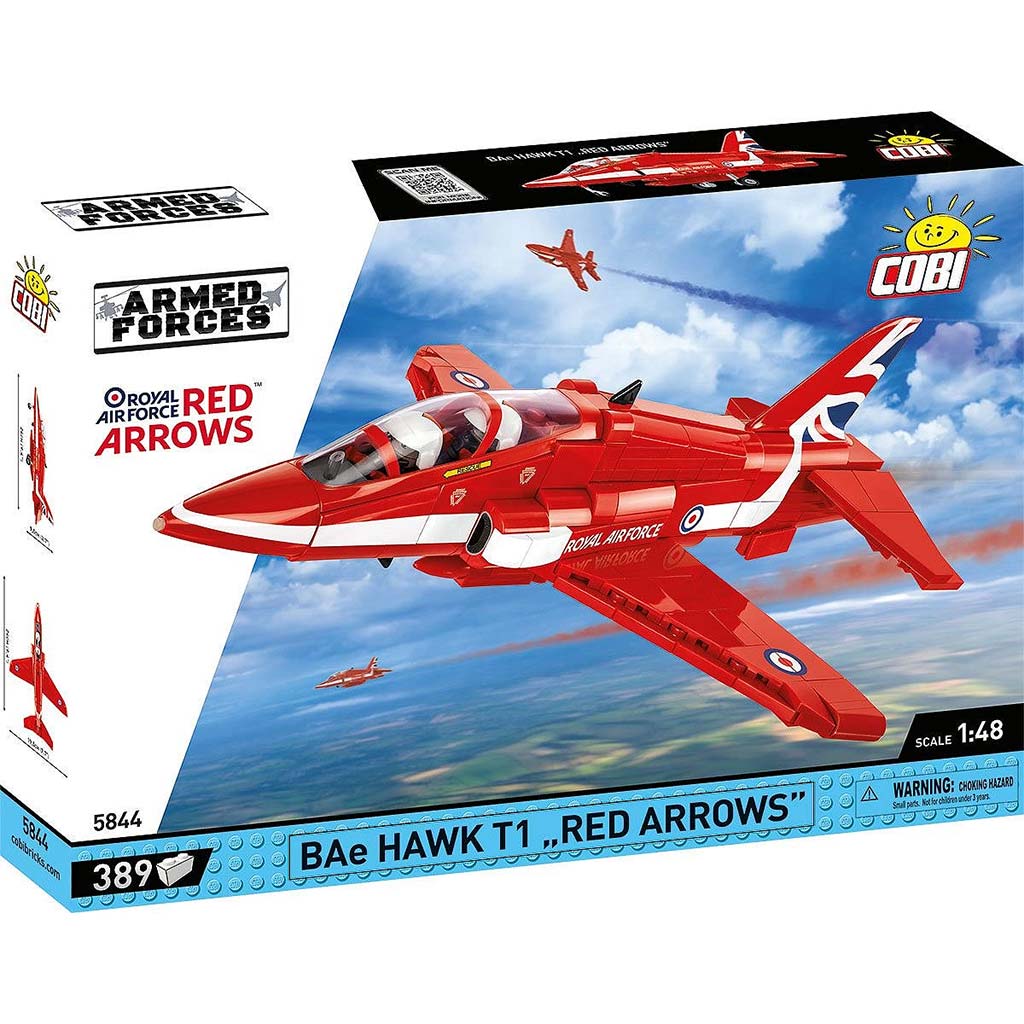 COBI: BAe Hawk T1 „Red Arrows” Flugzeug-Bausatz (5844)