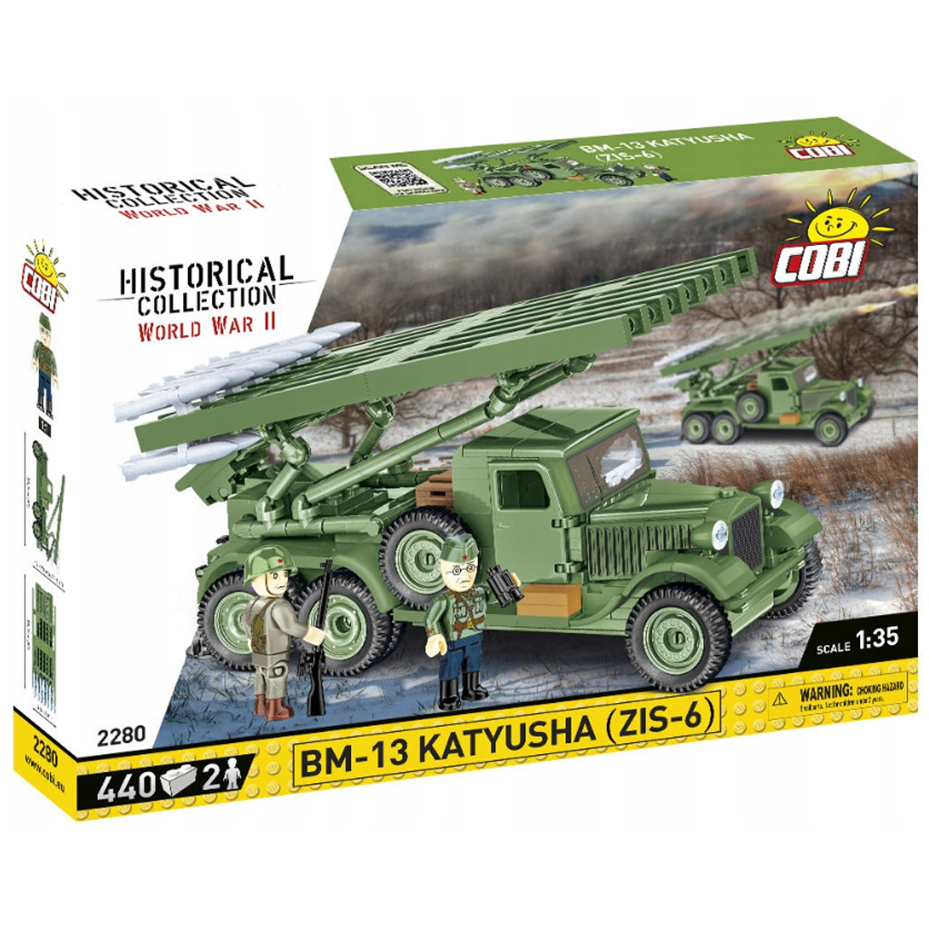 COBI: BM-13 Katjuscha (ZIS-6) Fahrzeug-Bausatz (2280)
