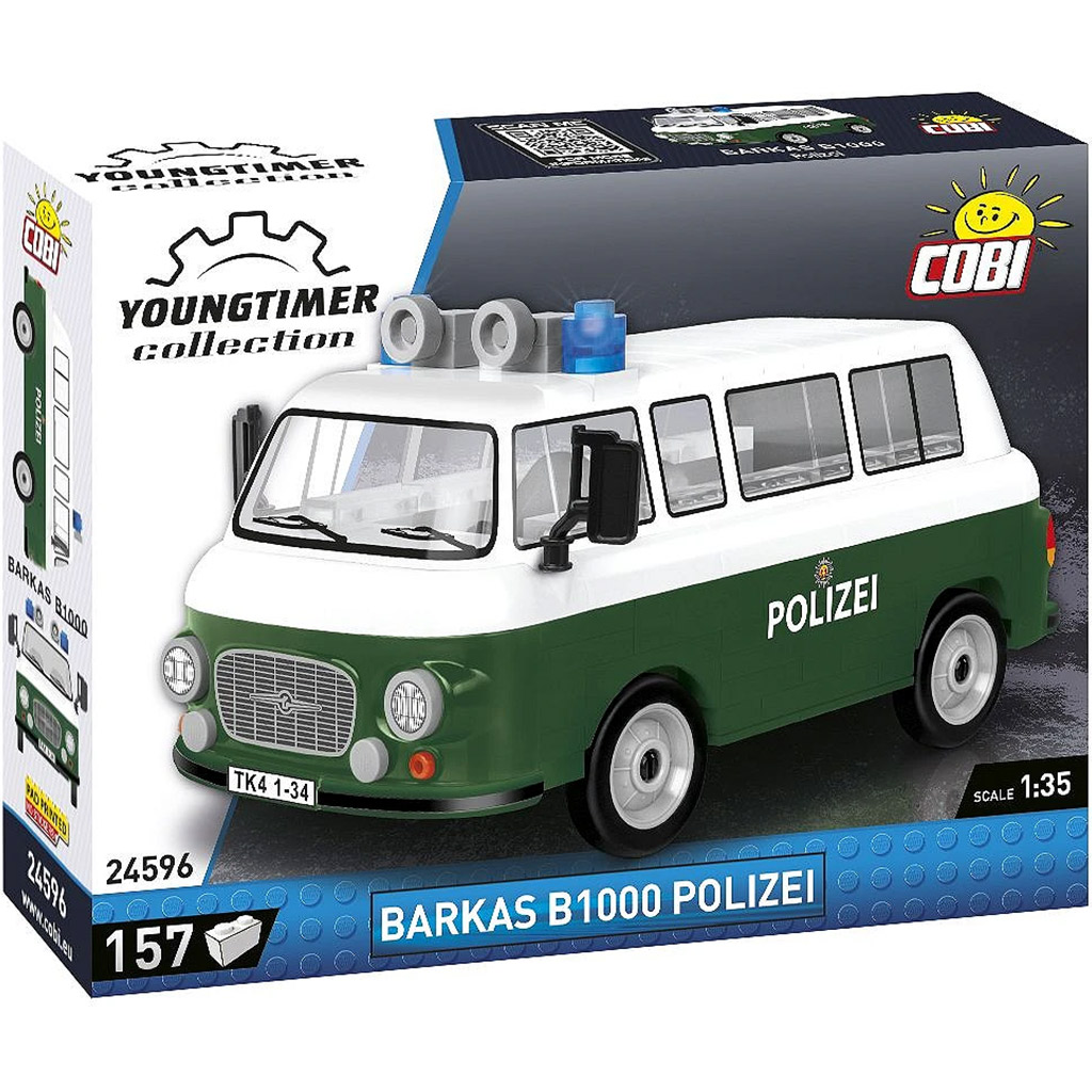 COBI: Barkas B1000 Polizeibus Bausatz (24596)