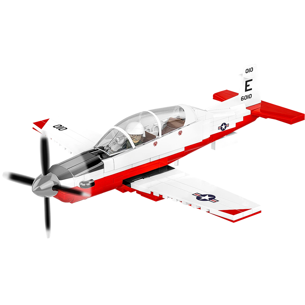 COBI: Beechcraft T-6 Texan II rot-weiß Bauset (26625) kép 2