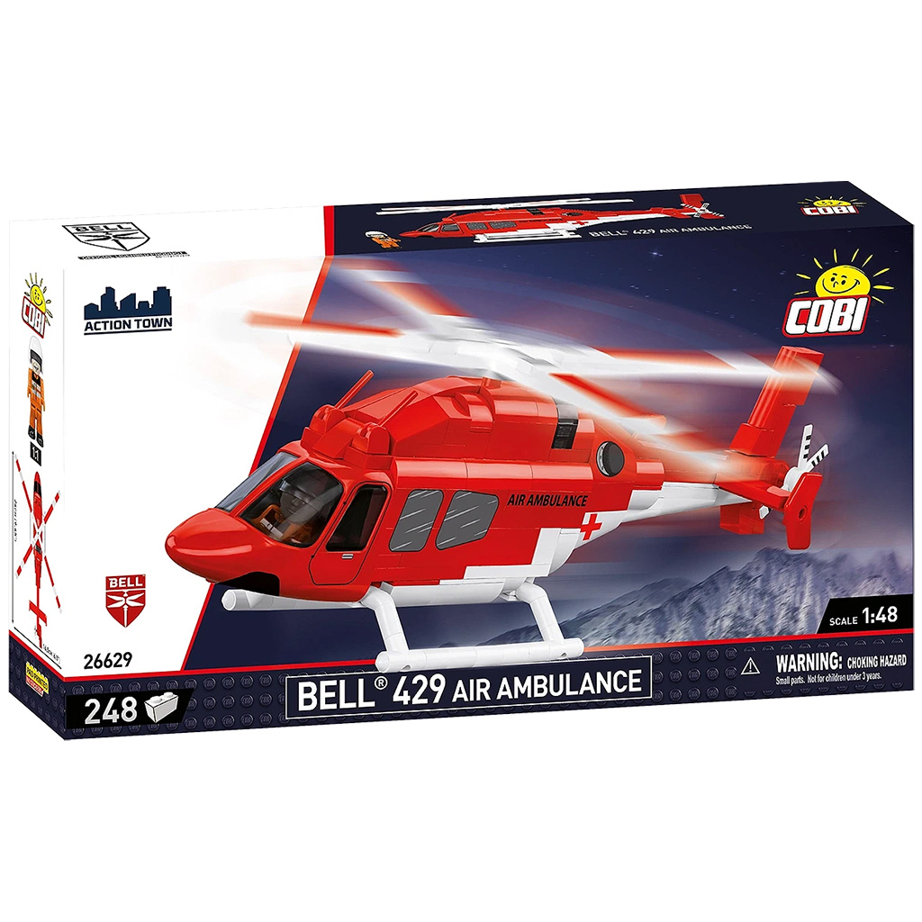 COBI: Bell 429 Luftrettung-Hubschrauber Bauset (26629)