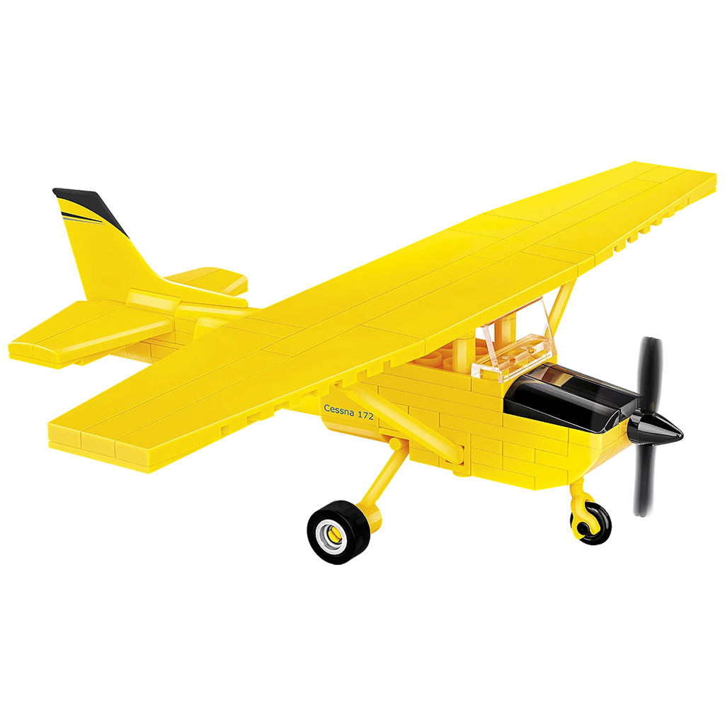 COBI: Cessna 172 Skyhawk gelbes Bauset (26621) kép 5