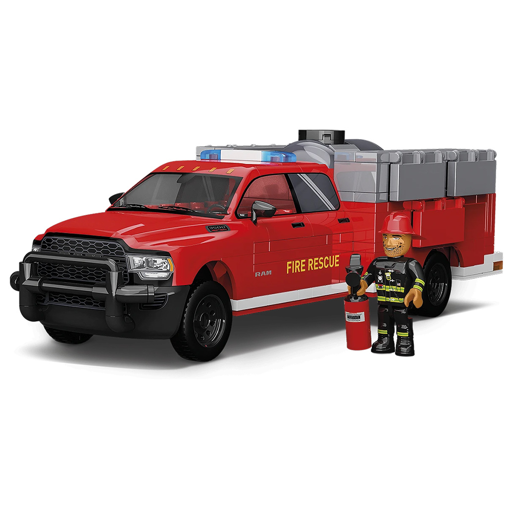 COBI: Dodge RAM 3500 Feuerwehr-Bausatz (24612) kép 3