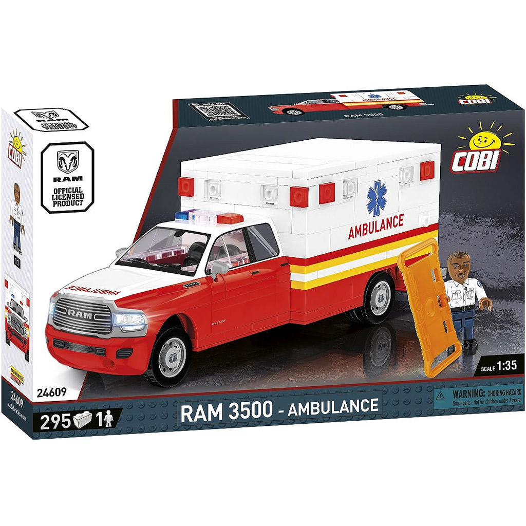 COBI: Dodge RAM 3500 Rettungswagen Bauset (24609)