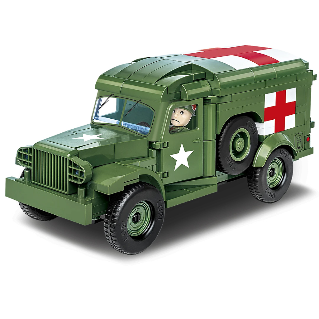 COBI: Dodge WC-54 Krankenwagen Bausatz (2257) kép 3