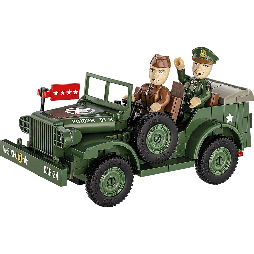 COBI: Dodge WC-56 Command Car Panzerspielzeug-Bausatz (3111) kép 5