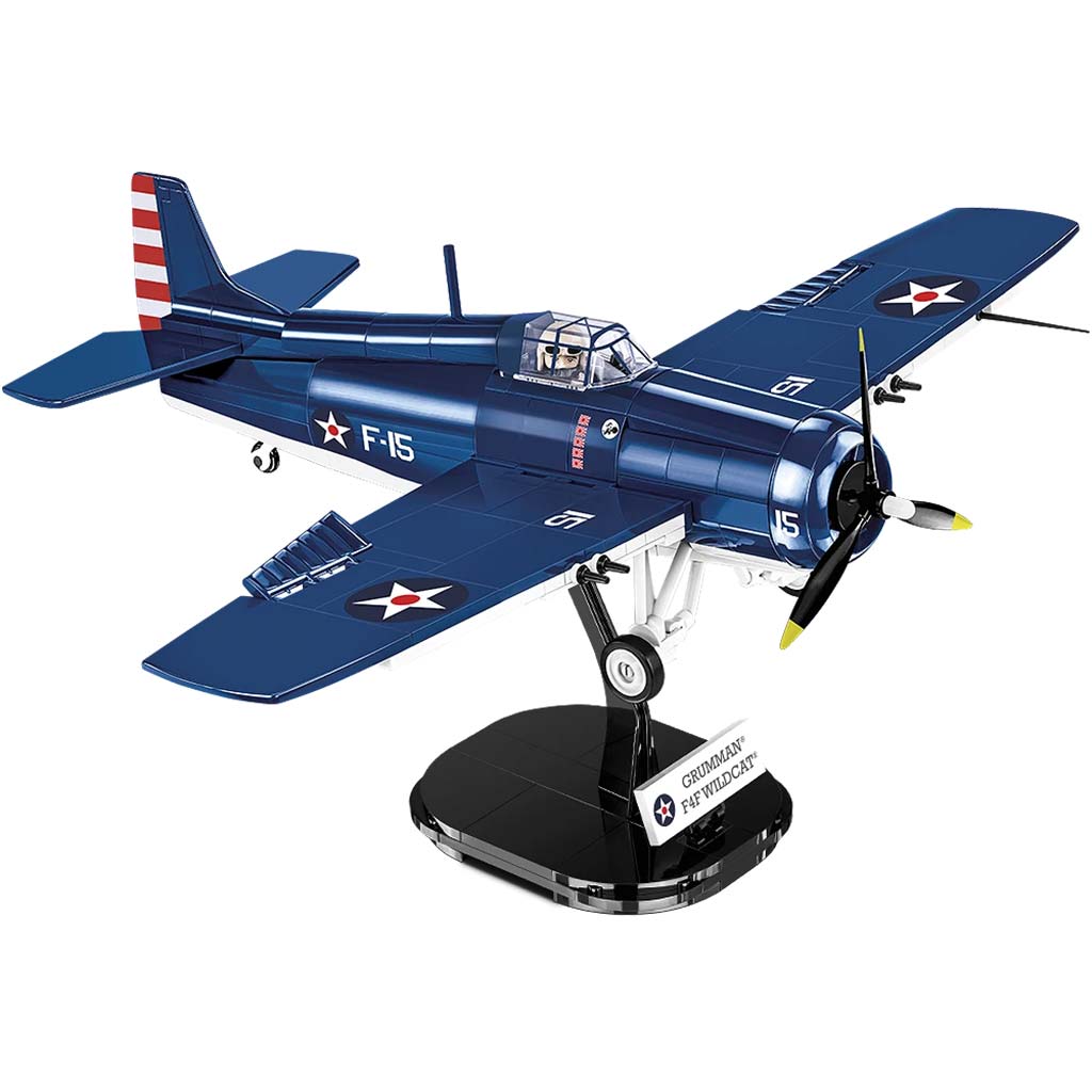COBI: F4F Wildcat – Northrop Grumman Flugzeug-Bauset (5731) kép 5
