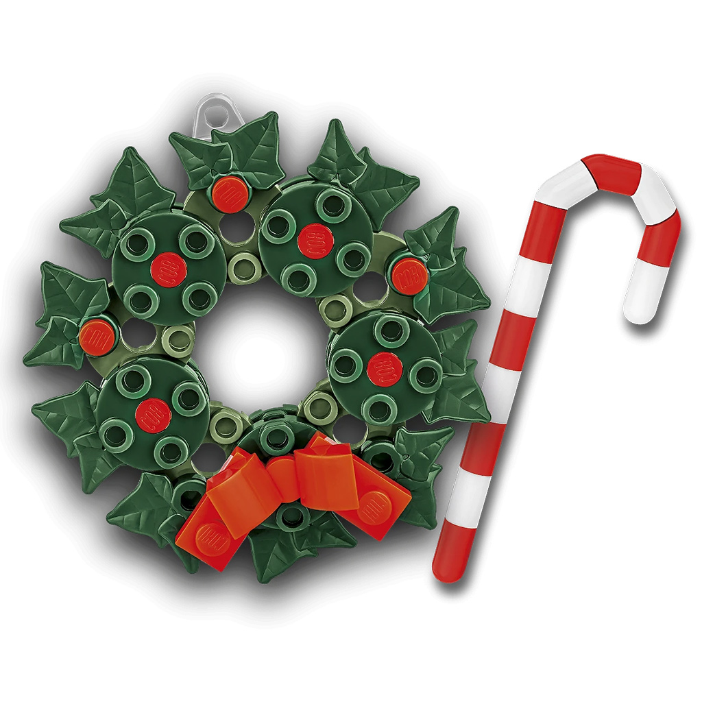 COBI: Festlicher Kranz Weihnachtsbaum-Schmuck Bauset (20009) kép 2