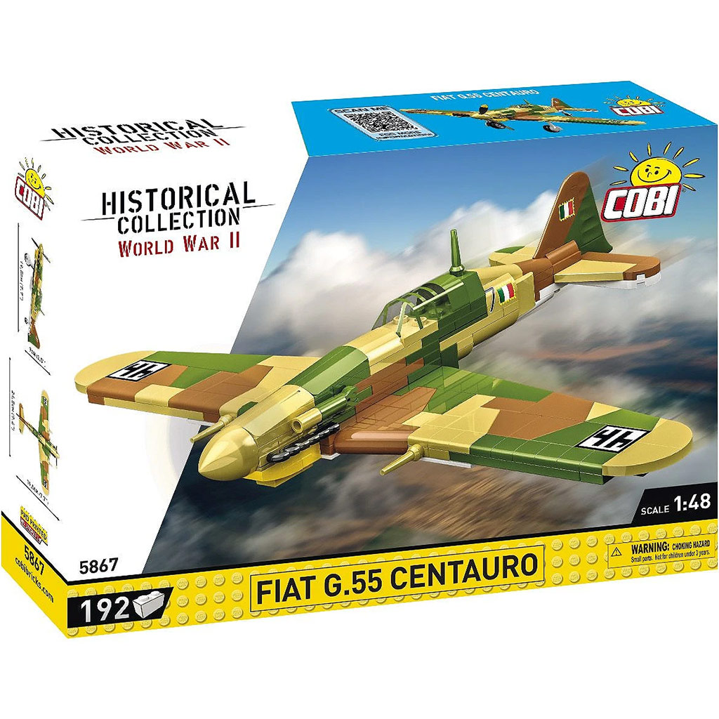 COBI: Fiat G.55 Centauro Flugzeug-Bausatz (5867)