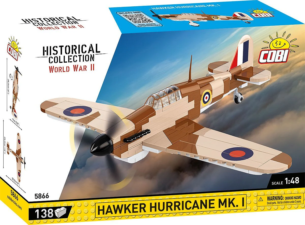 COBI: Hawker Hurricane Mk I Bausatz (5866)