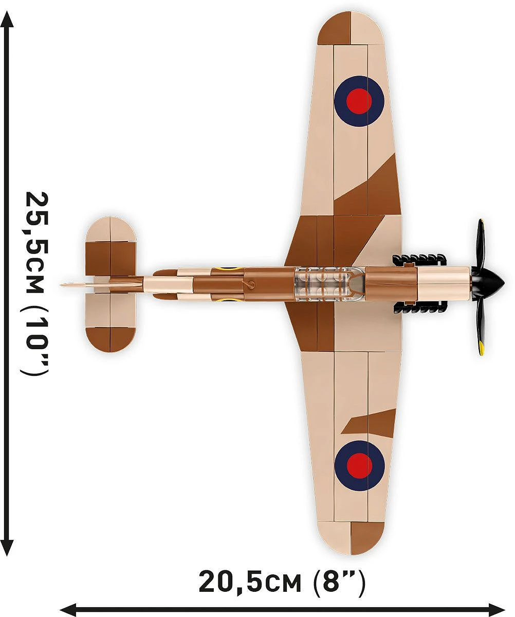 COBI: Hawker Hurricane Mk I Bausatz (5866) kép 5