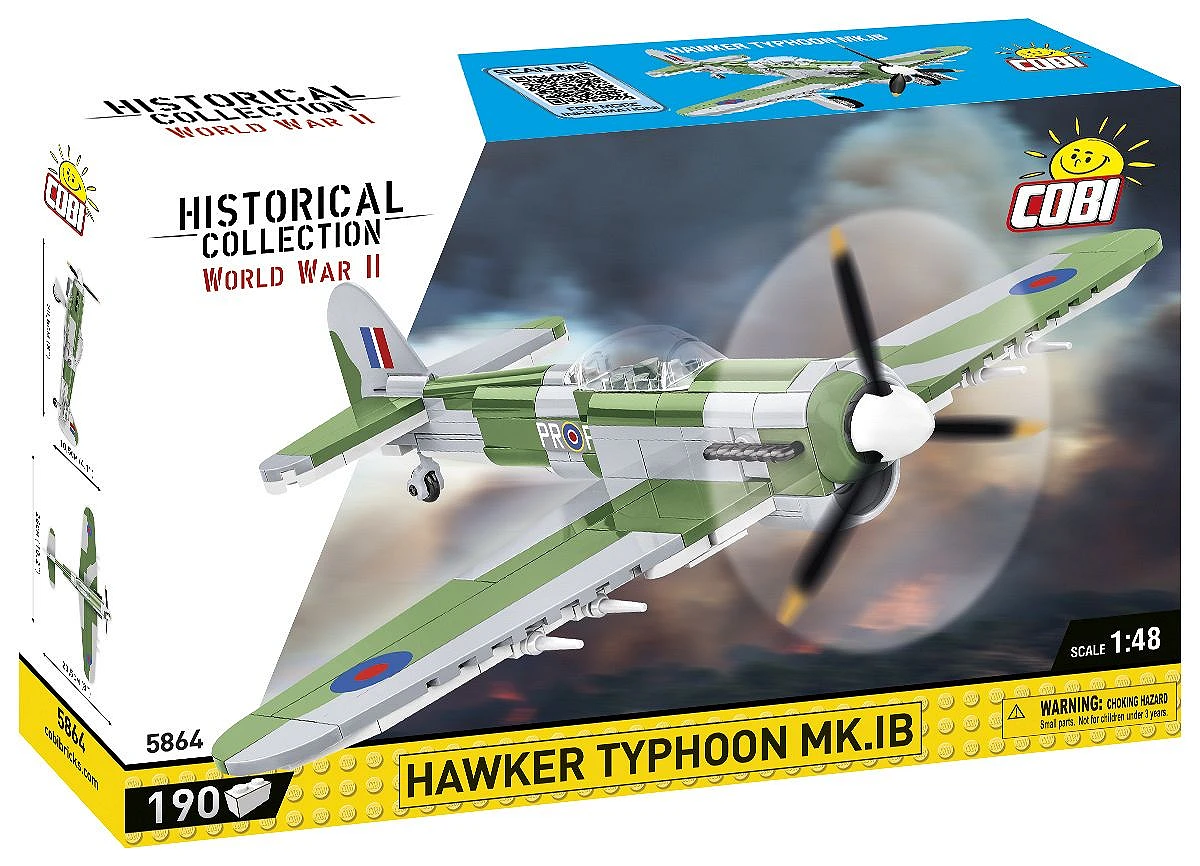 COBI: Hawker Typhoon Mk.1B Bauset (5864)