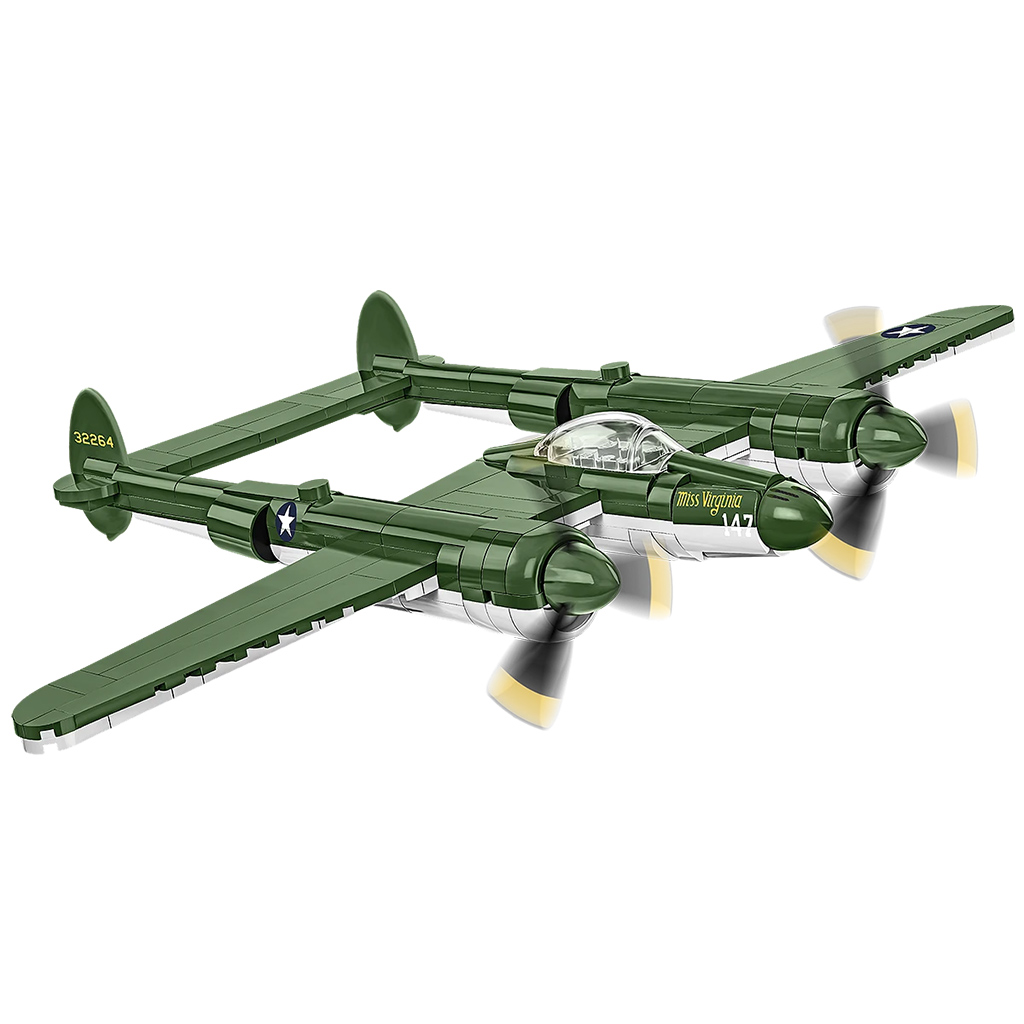 COBI: Lockheed P-38 Lightning Flugzeug-Bausatz (5882) kép 4