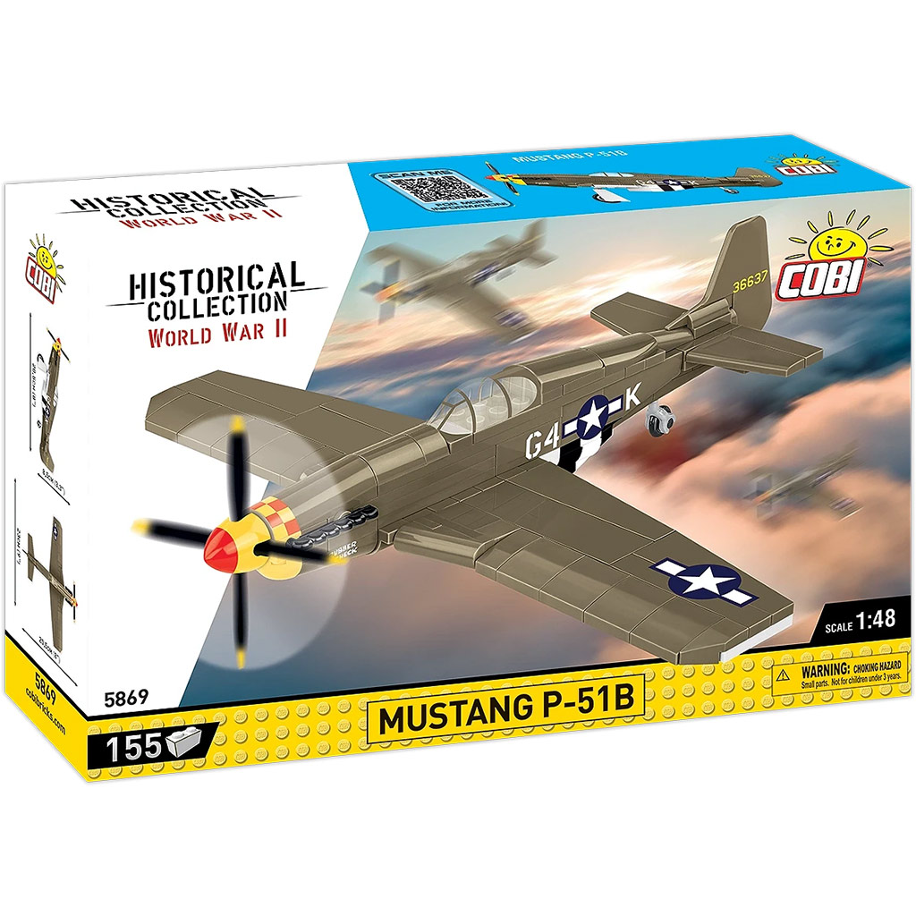 COBI: Mustang P-51B Flugzeug-Bauset (5869)