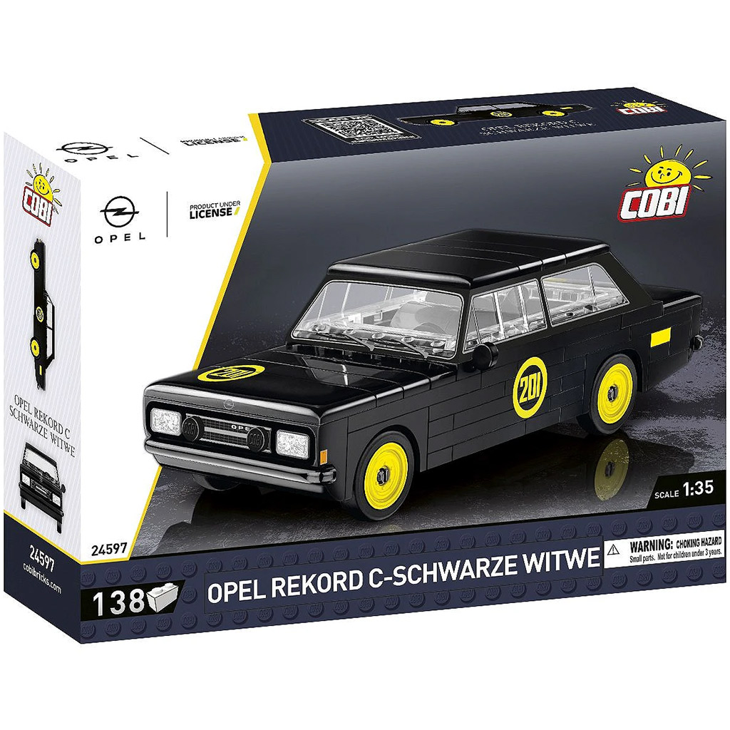 COBI: Opel Rekord C Schwarze Witwe Bausatz (24597)