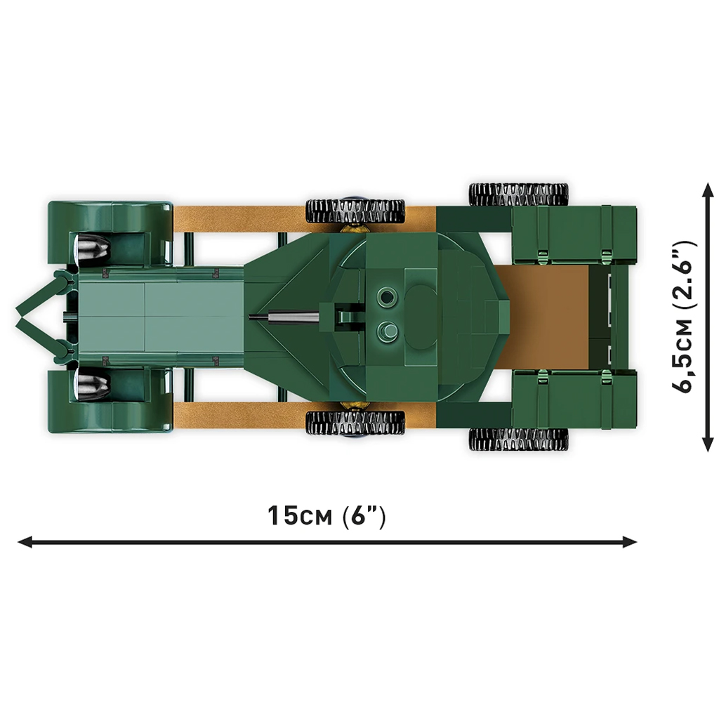 COBI: Rolls Royce Panzerwagen 1920 Pattern Mk I Bauset (2988) kép 4