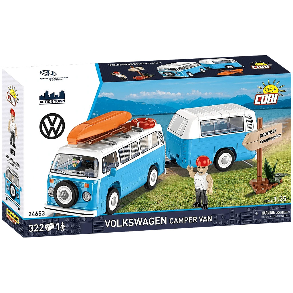 COBI: Volkswagen Campingwagen Bausatz (24653)
