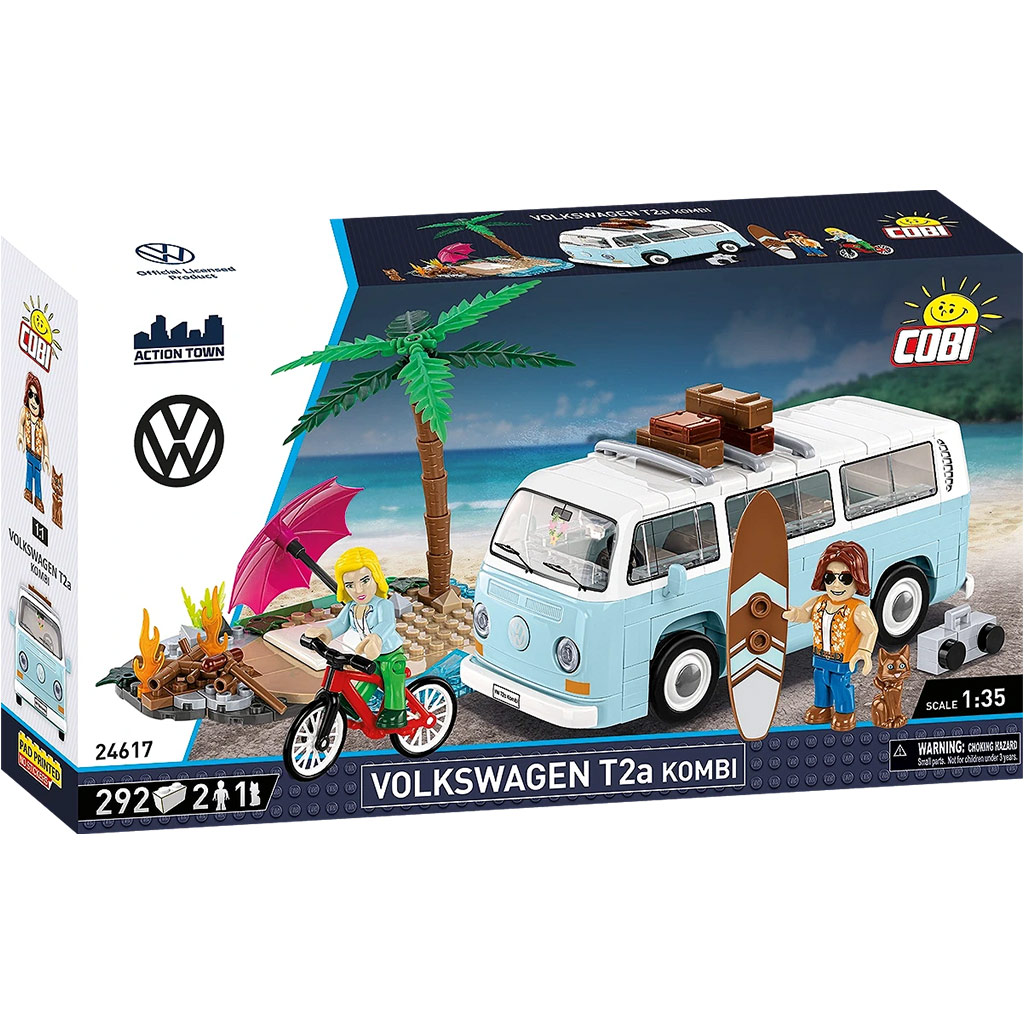 COBI: Volkswagen T2a Kombi Bausatz (24617)
