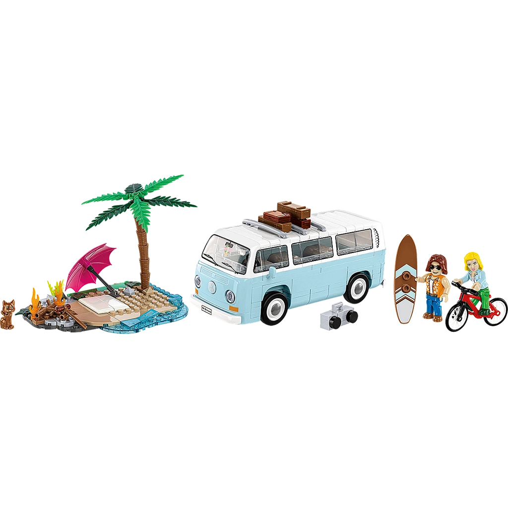 COBI: Volkswagen T2a Kombi Bausatz (24617) kép 2